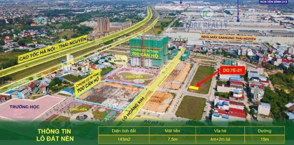 Shophouse cạnh samsung 🏬 thái nguyên đối diện chung cư 700 căn, chỉ 6,x tỷ