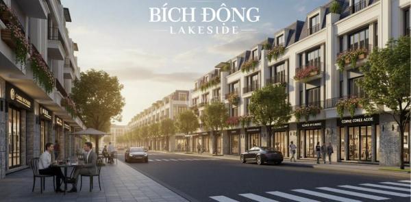 🔥bán liền kề bích động lakeside 🏬 114m² mt 6m trục đường 19m gần công viên