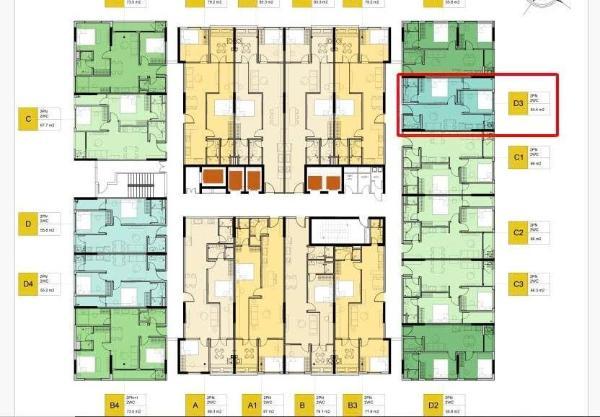 Chính chủ cần tiền bán căn chung cư lotus 1 tp bắc 🏬 giang giá 2,7 tỷ.