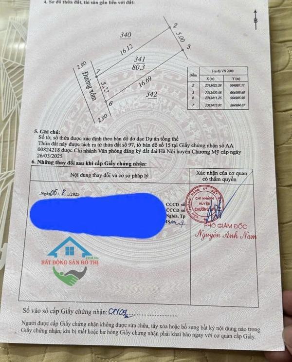 Cần bán Đất nền riêng lẻ 80m²