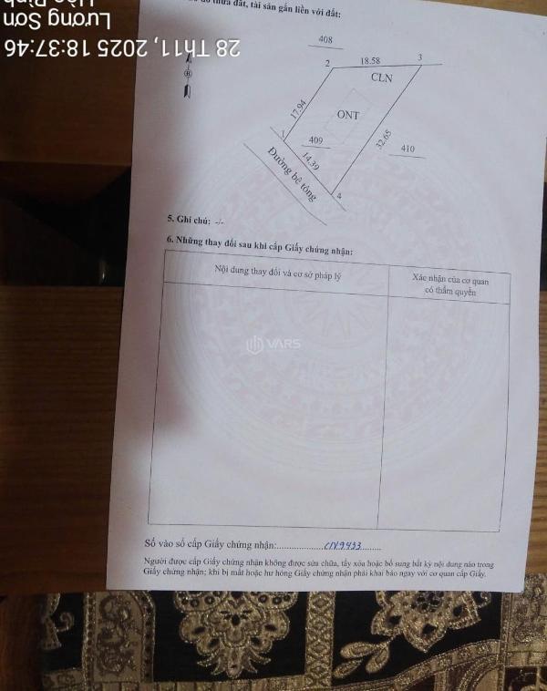 Chủ cần bán Đất nền riêng lẻ 360m²