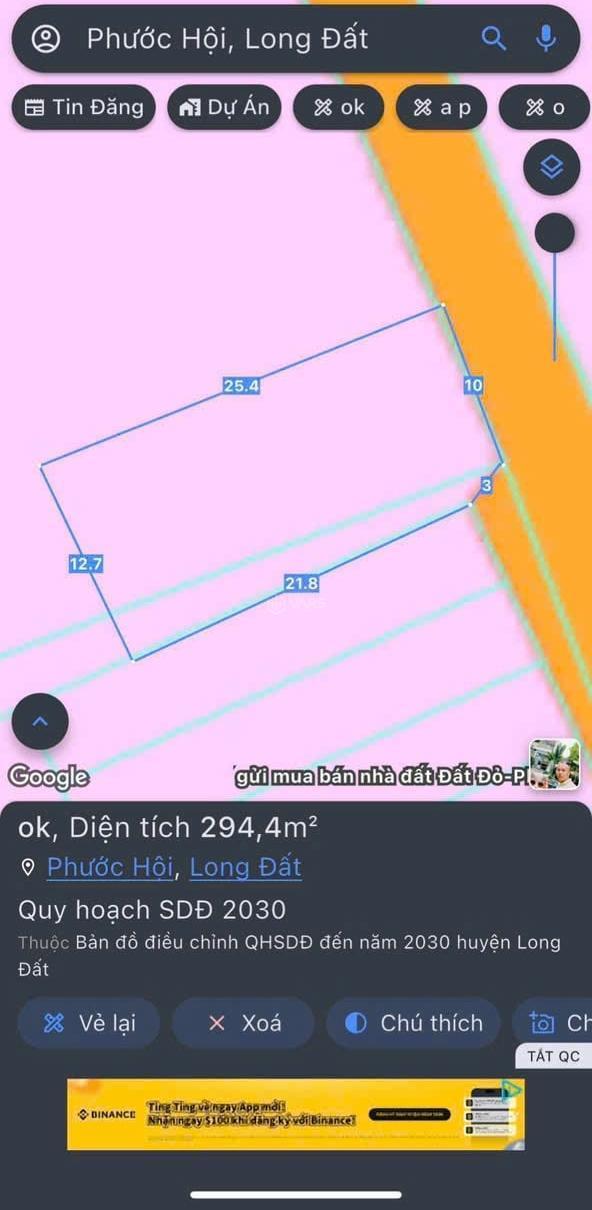 🔥 nắm chủ lô đất đẹp đối diện khu hành 🆘 chính mới phước hải 🔥