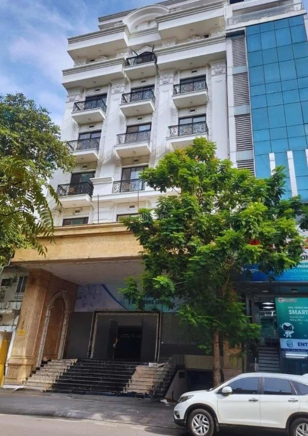 Bề thế mặt tiền 10m 9 tầng xã đàn 253 tỷ dòng tiền 500tr/th -pháp 🏤 lý sạch