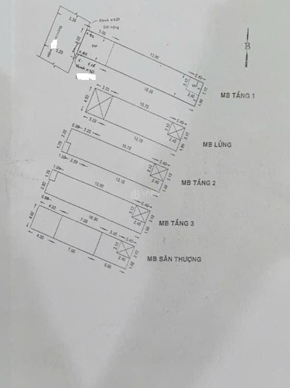 Bán Nhà trong hẻm 88m²