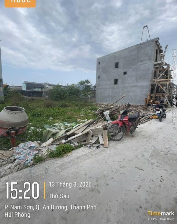 Bán đất 53,4m2 cách hạ nam sơn an dương hải 👍 phòng