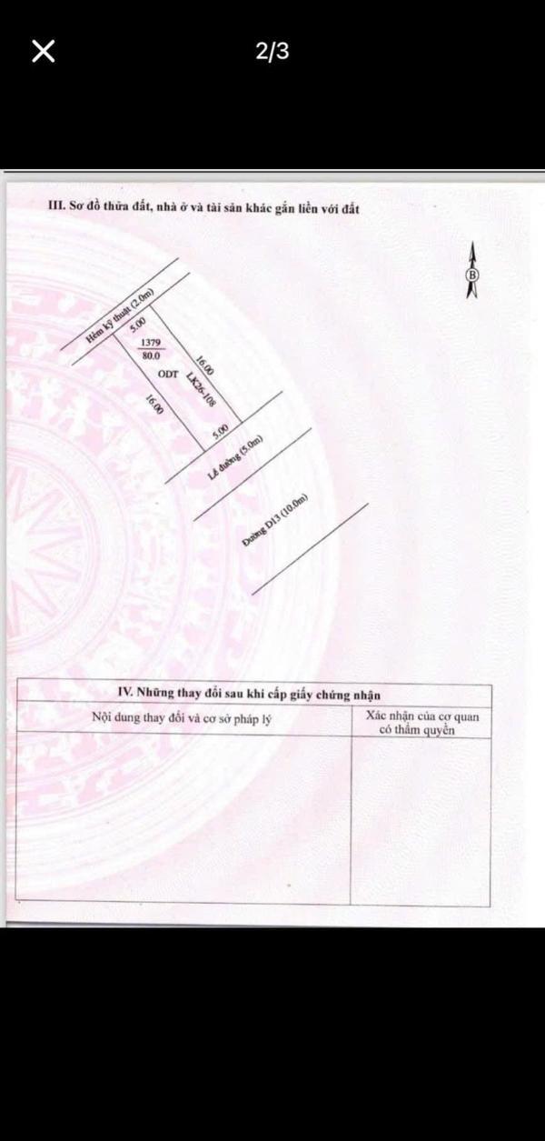 Bán Đất nền Dự án 80m²