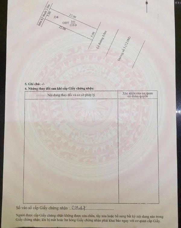 Bán Đất nền Dự án 110m²