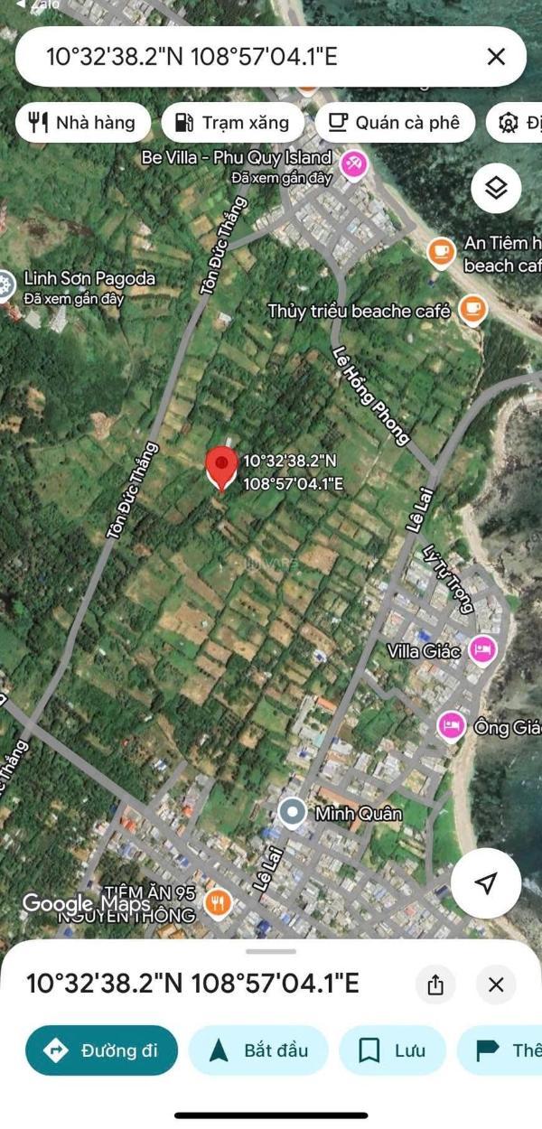 Bán đất đảo phú quý giá 259tr sổ riêng cách biển chỉ 🆘 5p