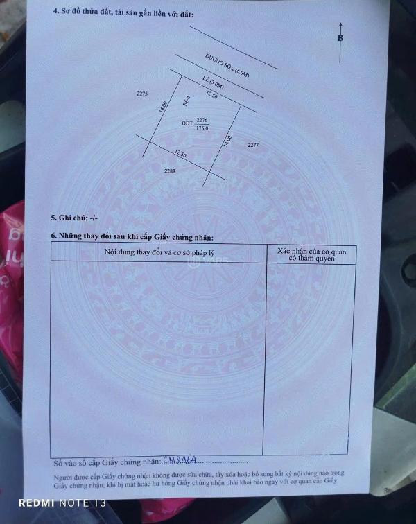 Bán Đất nền riêng lẻ 175m²