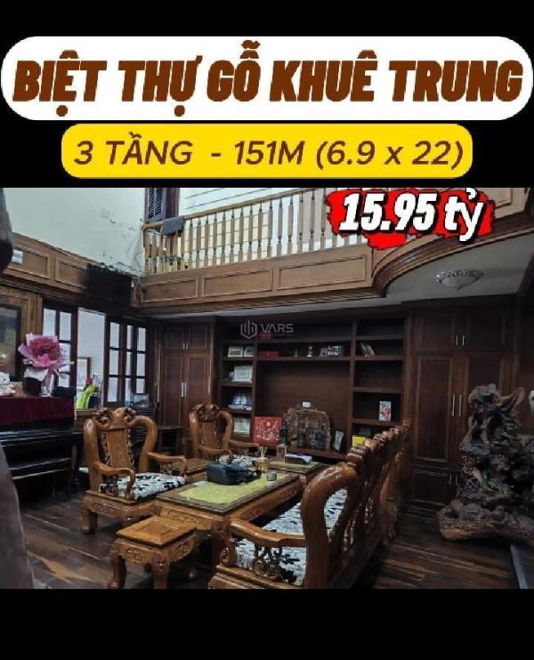 🔥 biệt thự gỗ khuê trung dt 151m² (6.9 x 22) chỉ 🏦 15.xx tỷ 🔥