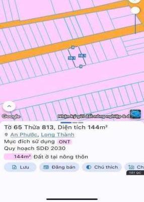 Bán gấp lô đất sổ riêng an phước 💥 long thành 144m2 giá 2tỷ790