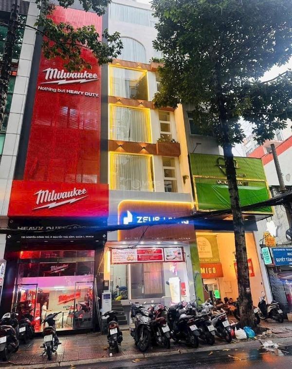 Bán nhà mặt tiền khu nguyễn 👍 công trứ quận 1 hầm 6 tầng giá 60 tỷ