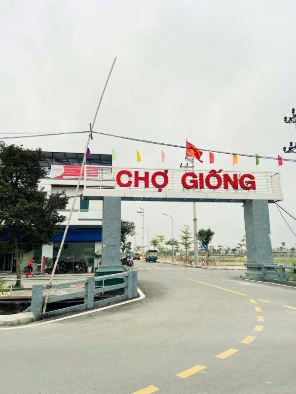 Bán lô đất mặt đường đôi 27m KDC Cổ Dũng, Kim Thành, Hải Dương, 85m2, mt 5m, hiếm