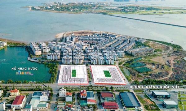 Bán căn shoptel aqua city hạ long 99.80m2 lô góc thông ra biển, 🔥 gần 2 toà chung
