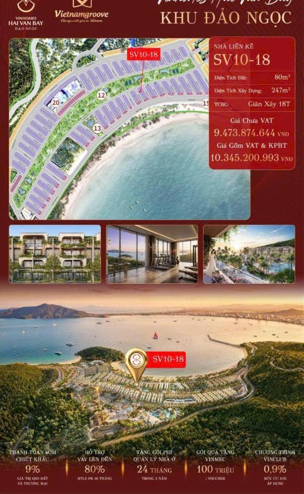 Bán Biệt thự nghỉ dưỡng 80m²