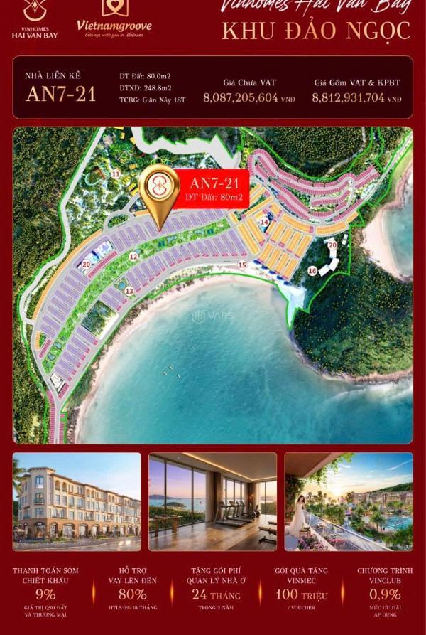 Cần bán Biệt thự nghỉ dưỡng 80m²