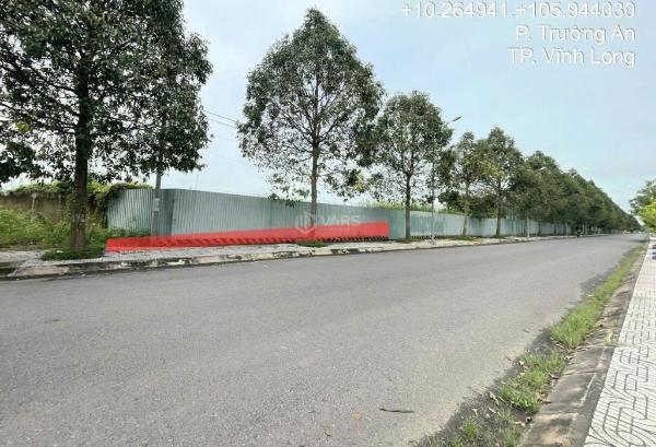 Bán đất mặt tiền đường nhựa sông cổ chiên khu trung tâm trường an, 🏣 tp. vĩnh long