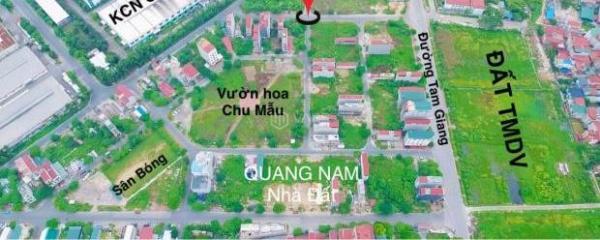 BÁN LÔ GÓC NHÌN VƯỜN HOA CỰC RẺ KHU CHU MẪU - VÂN DƯƠNG - TP BẮC 🏦 NINH