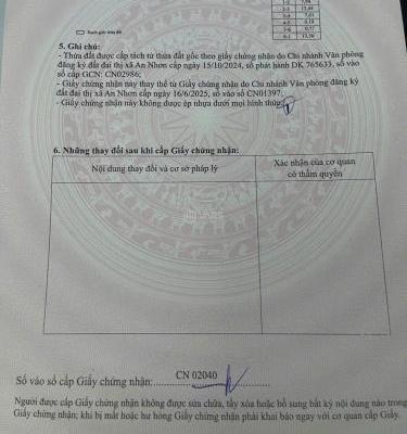 ĐẤT ĐẸP – GIÁ TỐT – NGỘP BANK CẦN BÁN 2 LÔ LIỀN KỀ đường xã Nhơn Mỹ, thị xã 🏦 An Nhơn, Bình