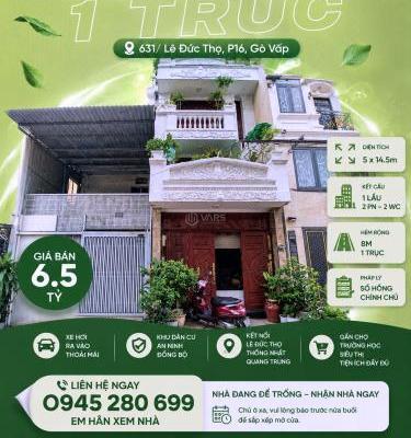 Chủ cần bán Nhà trong hẻm 64m²