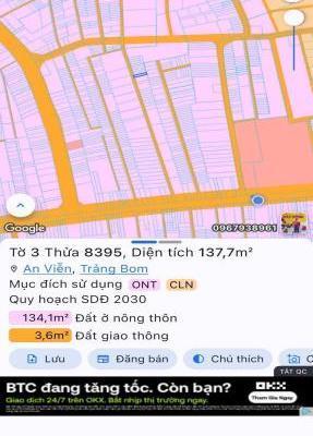 Cần bán Khác 135m²