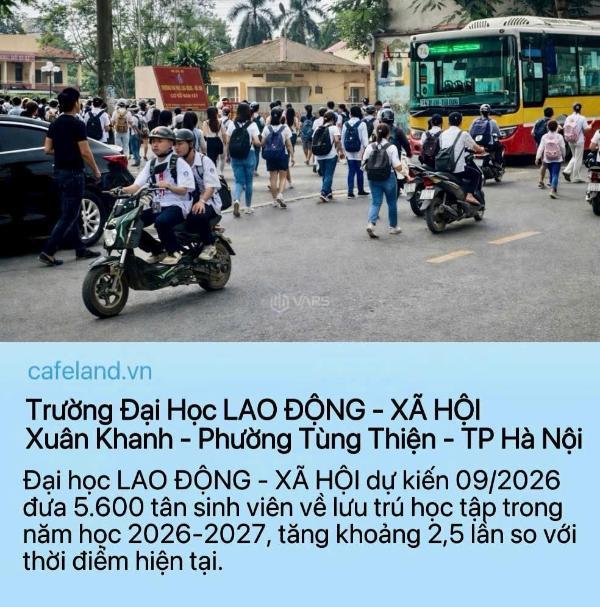 Nhỉnh 🏣 1 tỷ, đất sổ hà nội, cạnh các trường đại học, khai thác dòng tiền luôn
