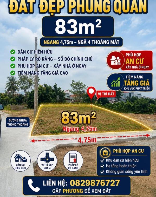 Bán Đất nền Dự án 83m²