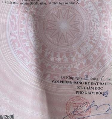 🏡 🆘 BÁN ĐẤT KIỆT CHÍNH HỮU – GẦN LOSEBY, SƠN TRÀ