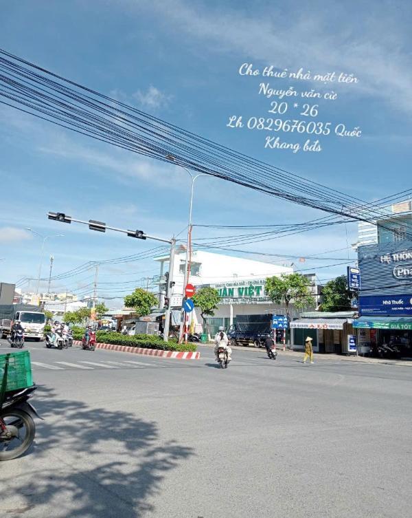 Cho thuê nhà mặt tiền 🏦 mặt bằng, đường nguyễn văn cừ ngang 20m