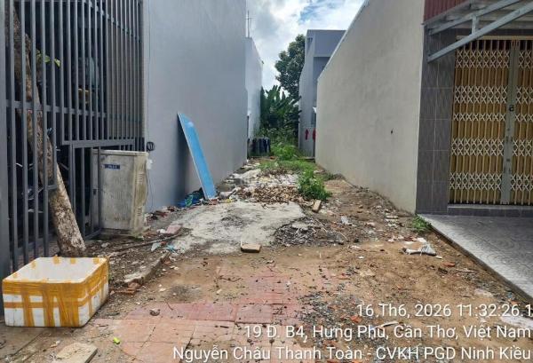 Bán nền 🆘 đường b4 kdc phú an - 81m2 - giá 2,2 tỷ. lh 09499***** quý