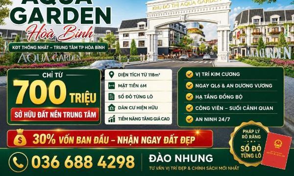 Chỉ 🆘 từ 700tr sở hữu đất nền trung tâm phường thống nhất