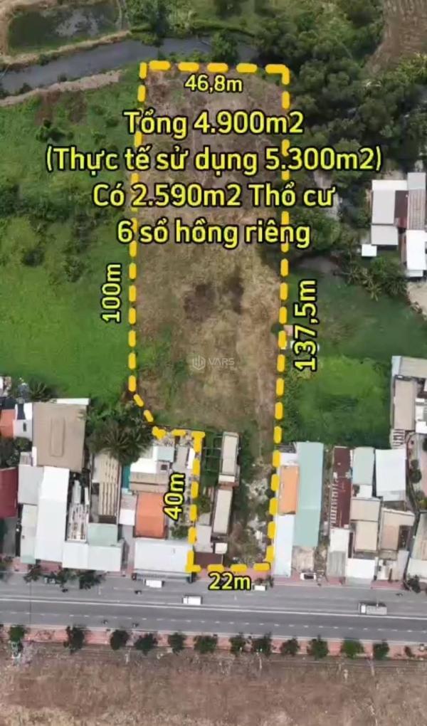 Bán Đất nền Dự án 5300m²