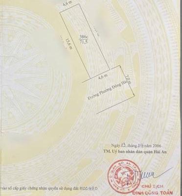 BÁN 🏡 ĐẤT MẶT ĐƯỜNG ĐÔNG HẢI – MẶT TIỀN 5M – GIÁ 3,75 TỶ