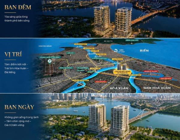Nhận booking căn hộ s-light tower- cđt sun group - 🏘️ hòa xuân - đà nẵng