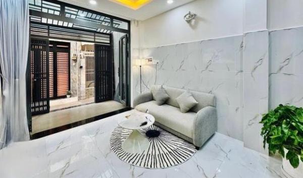 Nhà Bình Thạnh 🏢 4 tầng ngay Công Viên Tầm Vu ,dtsd 100m², 2pn giá 5.18 tỷ