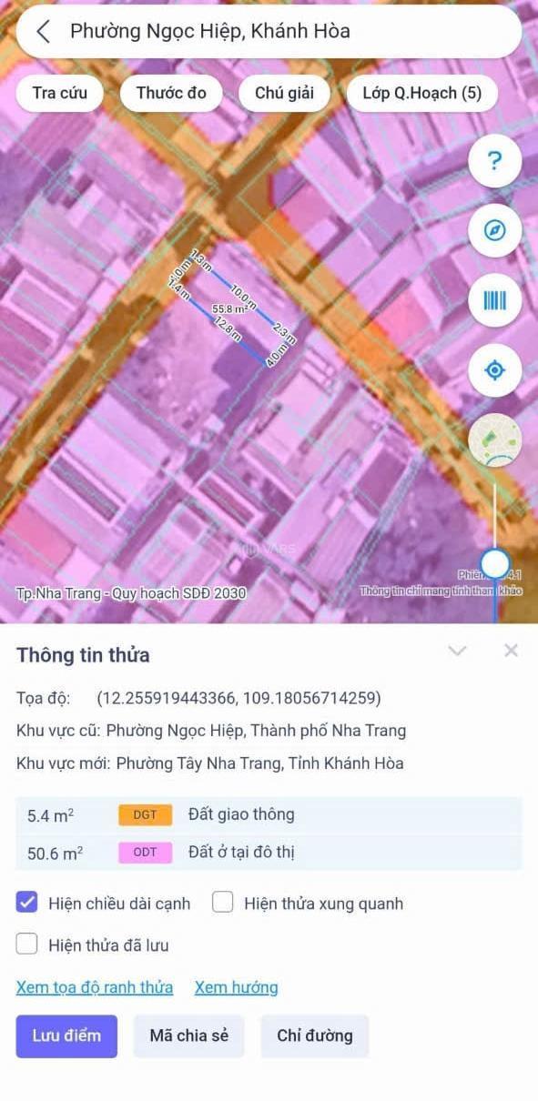 Bán lô 🏡 đất hẻm hương lộ ngọc hiệp nha trang, giá chỉ 2,230 tỷ