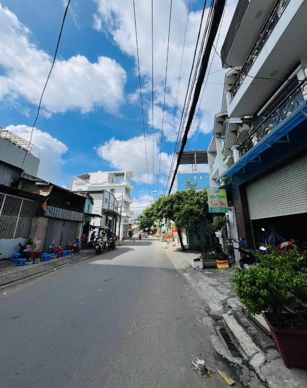 Nhà mặt tiền 6 tầng - tân hòa đông - gần ngã tư bốn xã - 🏤 kinh doanh cực đỉnh