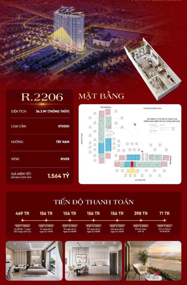 Chủ cần bán Căn hộ chung cư 34m²