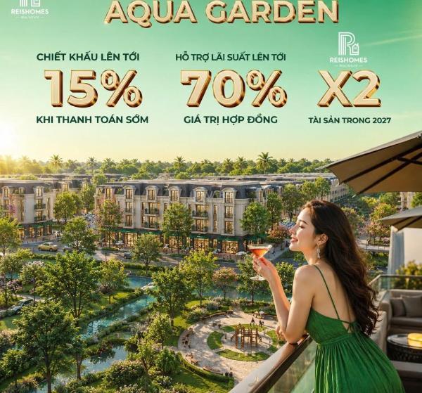 Nếu thích sự ồn ào khói 🆘 bụi, aqua garden hòa bình chắc chắn không dành cho bạn