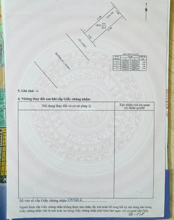 <mark style="background-color: transparent; font-weight: 400; ">Cần bán Đất nền Dự án 85m²</mark>
