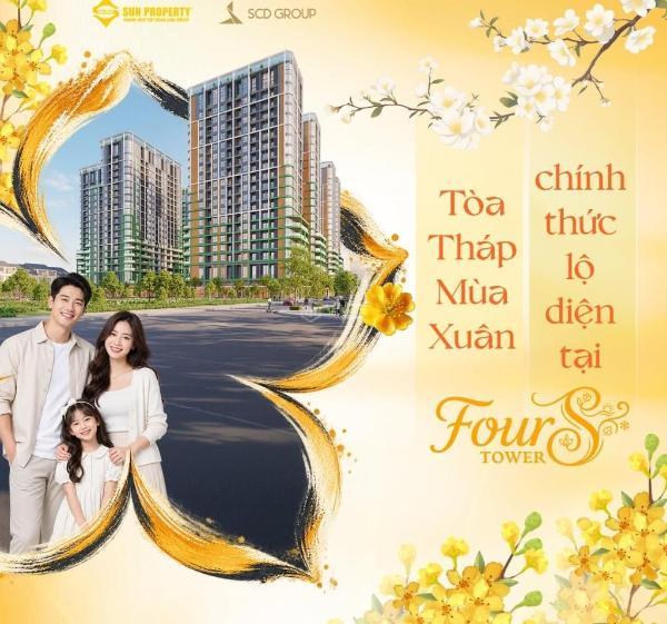 Chính thức nhận 🏚️ booking tòa f2 fours tower , chỉ với 50tr 1 booking
