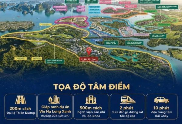 Nằm kề bên hệ sinh thái tỷ đô vin hạ long xanh, 🔥 giá nhỉnh từ 2 tỷ, sẵn sổ riêng