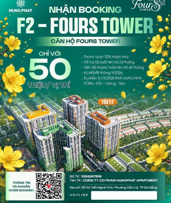Four 🏬 s tower đà nẵng biểu tượng sống hiện đại giữa lòng thành phố