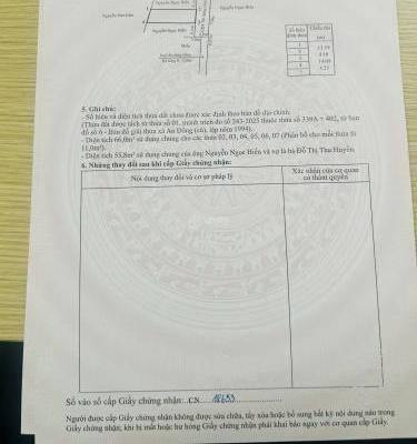Bán đất ở gần chung cư 🏠 Văn Cú An Đồng p.An Hải 55m2