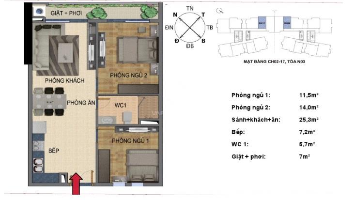 Sơ đồ mặt bằng 13