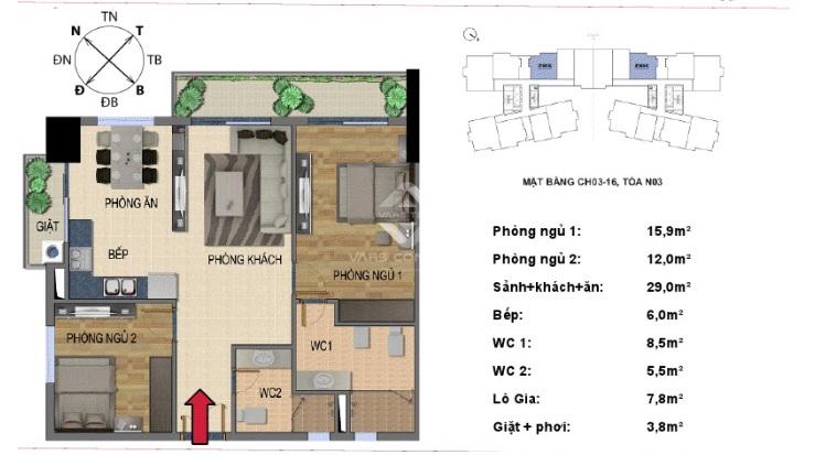 Sơ đồ mặt bằng 12