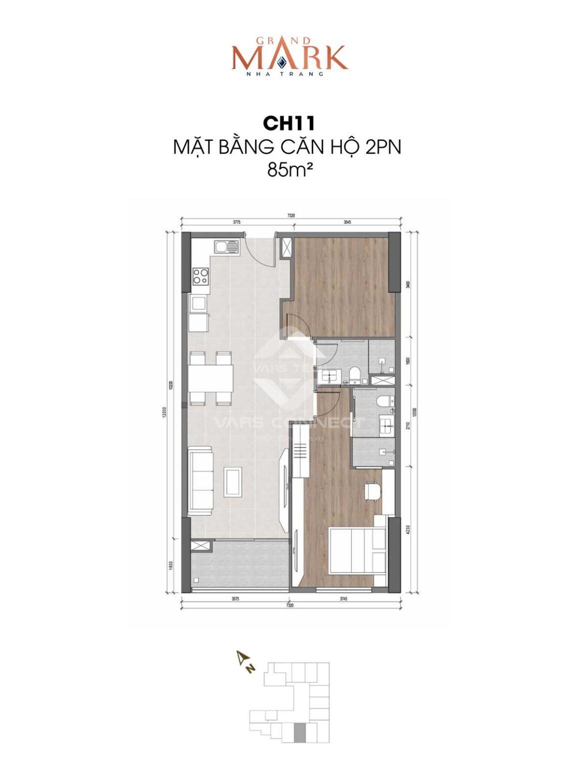 Sơ đồ mặt bằng 12