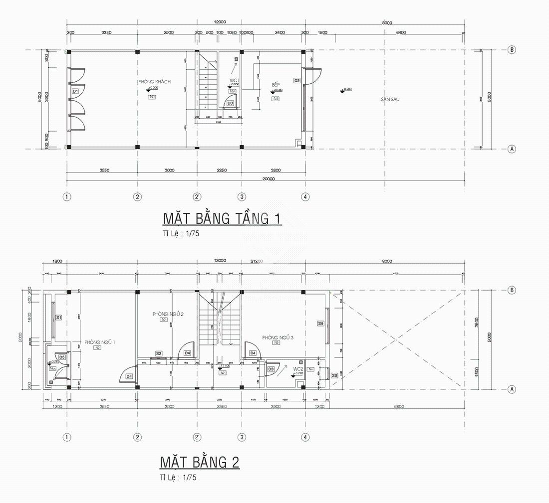 Sơ đồ mặt bằng 1