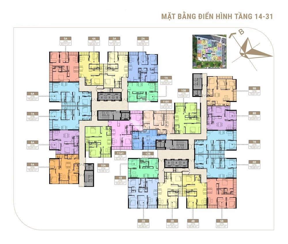 Sơ đồ mặt bằng 2