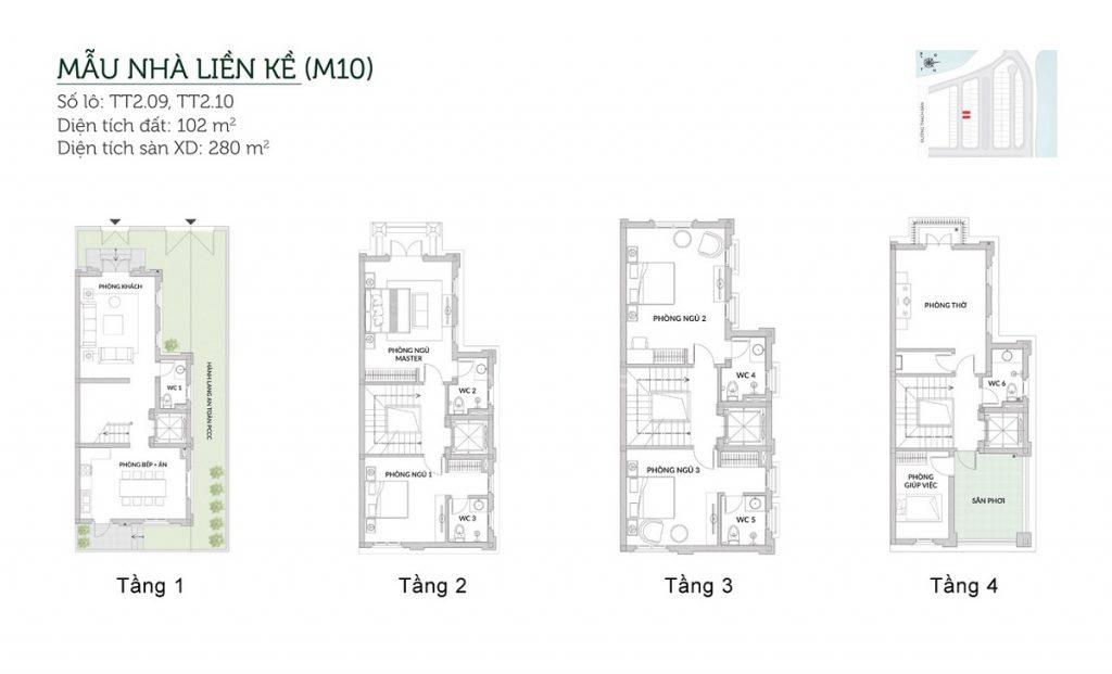 Sơ đồ mặt bằng 10